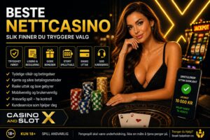 Beste nettcasino er et søk mange norske spillere bruker når de vil finne et casino på nett som virker trygt, ryddig og underholdende.