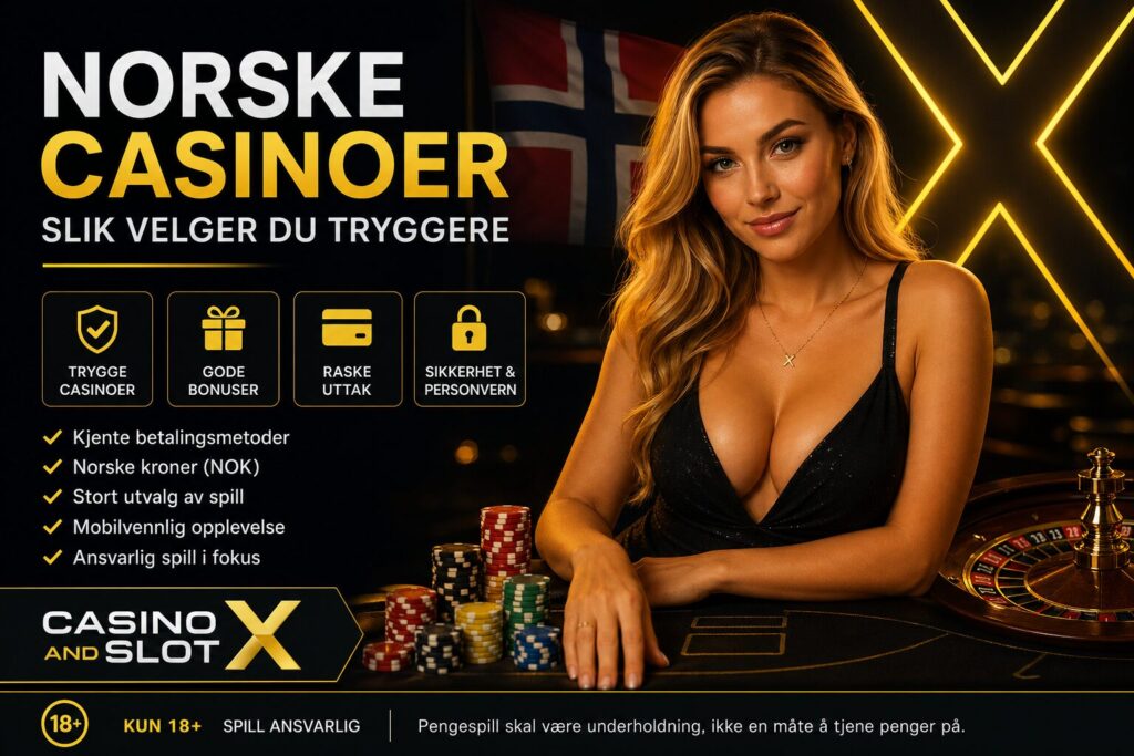 Norske casinoer er et uttrykk mange bruker når de leter etter casino på nett som passer norske spillere.